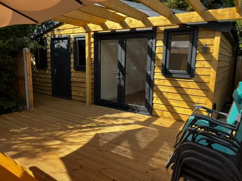 Garden Room Feather Cladded by Kent Garden Rooms, Kent, CT13 (1)