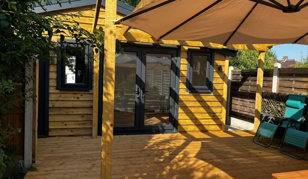 Garden Room Feather Cladded by Kent Garden Rooms, Kent, CT13 (3)